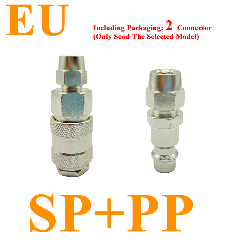 EU Air Hose Fittings Coupling Compressor Accessories Quick Release Fitting European standard Pneumatic Connector Rapidities