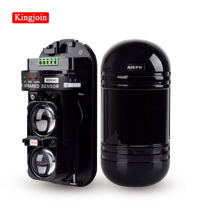Intrusion Alarm Infrared Detector Burglar Alarm ABT-100 Photoelectric Dual Beam Perimeter Fence Window Outdoor