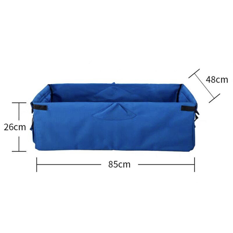 Heavy-Duty Polyester Garden Utility Wagon Cart Liner For Garden Utility Wagon Cart: 85X48X26CM Blue
