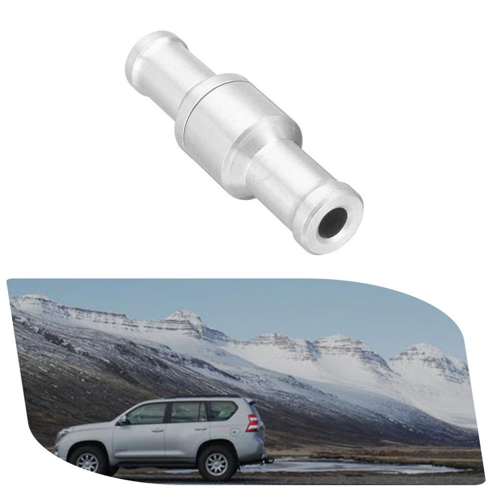 Válvula antirretorno de combustible de aleación de aluminio para coche, válvula de retención de gasolina y diésel, de 10mm, duradera