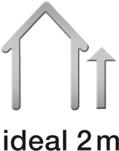 Steinel 660215 éclairage extérieur sécurité  is 130-2 noir pvc noir 15,3 x 9 x 7,6 cm