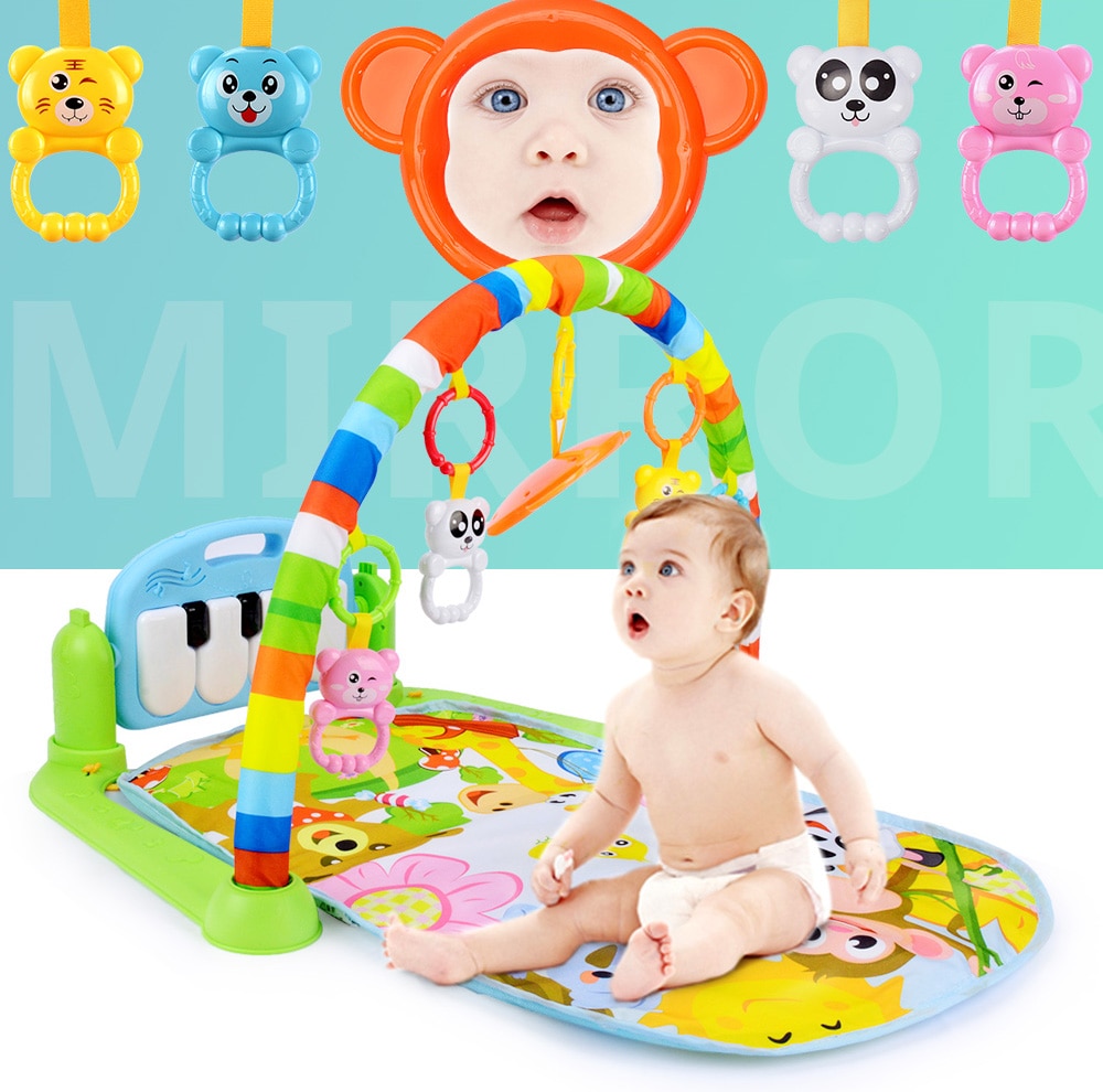 16 Stijlen Baby Muziek Rack Speelkleed Kid Rug Puzzel Tapijt Piano Toetsenbord Zuigeling Playmat Vroege Onderwijs Gym Kruipen Spel pad Speelgoed