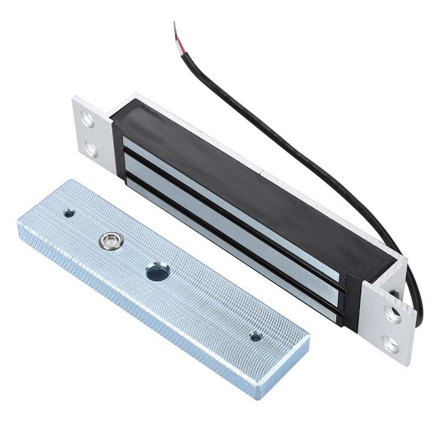 DC12V 180KG/350Lbs Electric Magnetic Lock Holding Force Electromagnet Lock Secure NC Mode