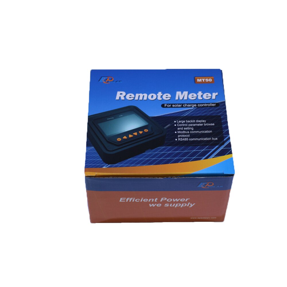 EPever-Pantalla remota MT50 para tracer-an tracer-bn TRIRON XTRA Series regulador Solar MPPT y VS-BN, regulador EPSOLAR PWM