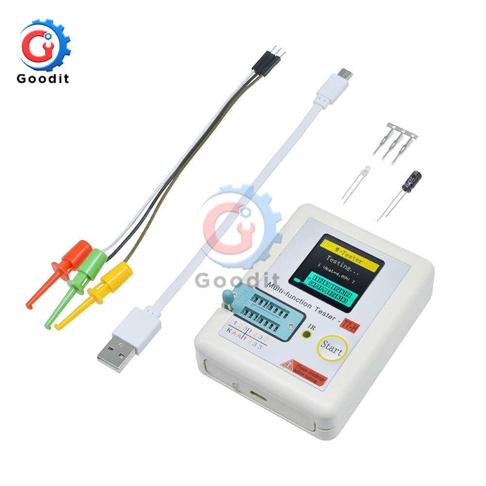 Multifunctional TFT Backlight Transistor Tester LCR-TC1 LCR-T7 TC-T7-H T7 for Diode Triode Capacitor Resistor Transistor