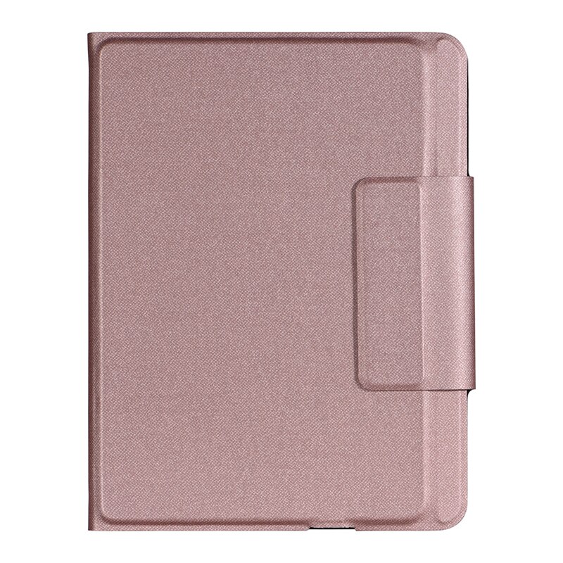 Bezprzewodowa klawiatura Bluetooth Touchpad Tablet skórzany pokrowiec na ipad Pro 10.5/Air 3 10.5/7th 10.2 z klawiaturą na pióro: Rose Gold