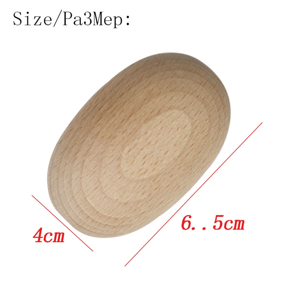 1 pieza de calcetines DIY herramienta de parcheado de madera Natural de huevo para coser en casa Dispositivo de reparación de madera herramienta de coser y accesorios