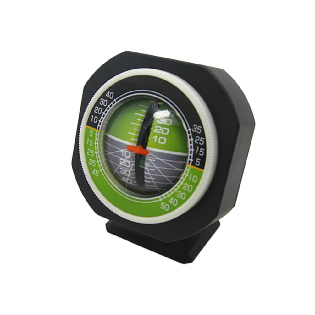 High-precision Car Compass Auto Slope Meter Level Declinometer Built-in LED Light Vehicle Car Slope Meter Car Vehicle Supplies