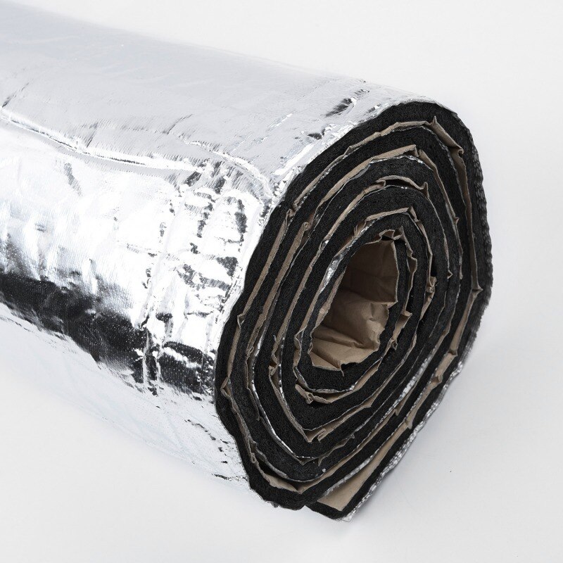 50*200 cm 10mm Geluiddempende Auto Isolatie Blok Warmte Geluid Thermische Proofing Pad auto accessoires onderdelen voor automobiles