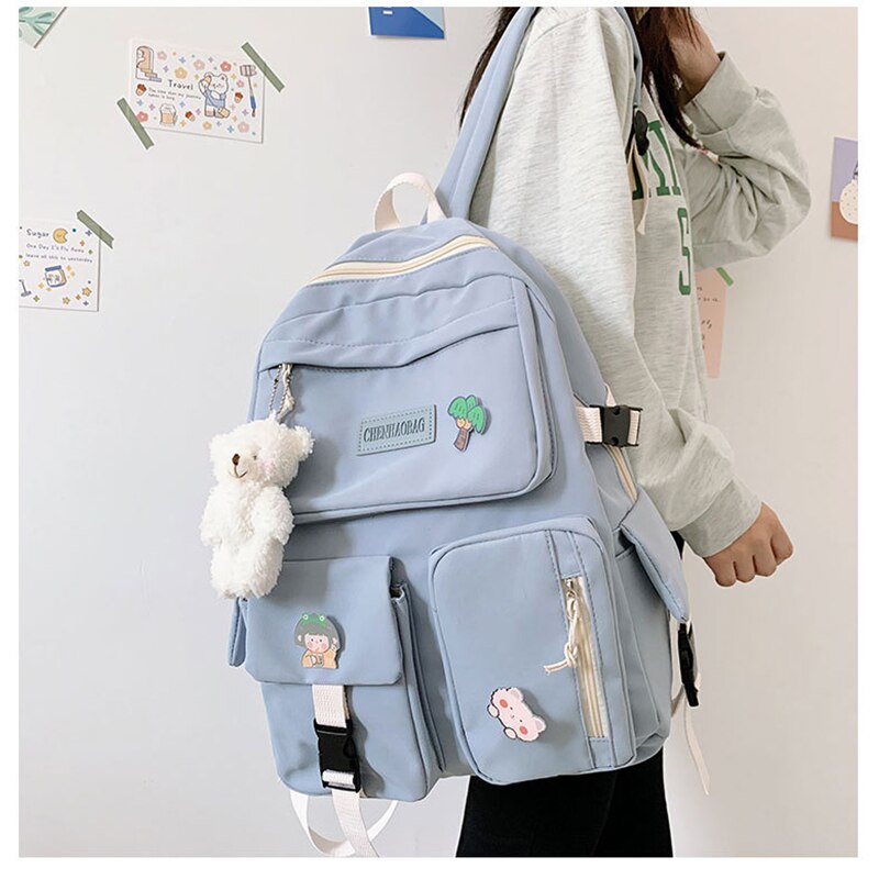 Niedliche schultaschen für mädchen, Teenager-rucksäcke für sterben mittelschule, damen 2022 rucksäcke Ich bin lässigen Hochschule-stil