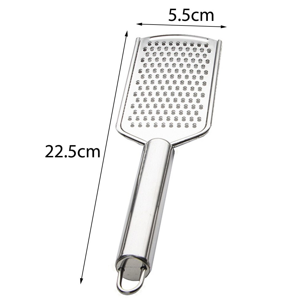 1PCS Stainless Steel Handheld Cheese Grater Multi-purpose Kitchen Food Graters for Cheese Chocolate Butter Fruit Vegetable: B