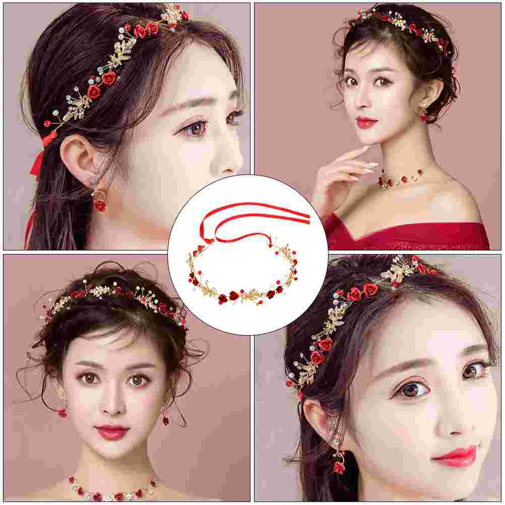 Damen-kopfschmuck, blumenhaarband, haarschmuck für braut und brautparty