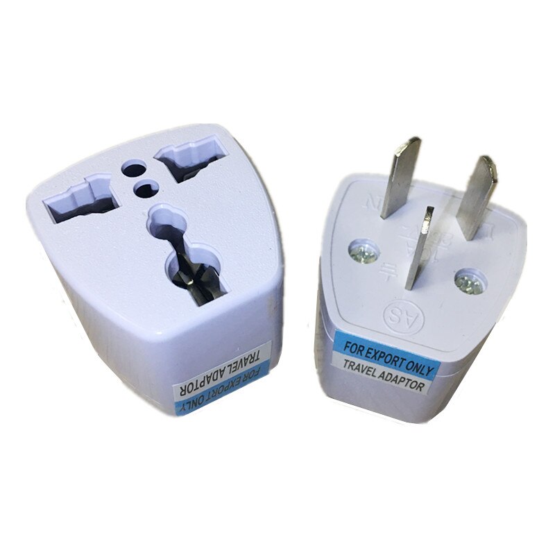 Universal- 3Stift AU NZ Energie Stecker Adapter 3 Stift Neuseeland Australien Reise Stecker uns/UK/EU zu AU/NZ Stecker Konverter