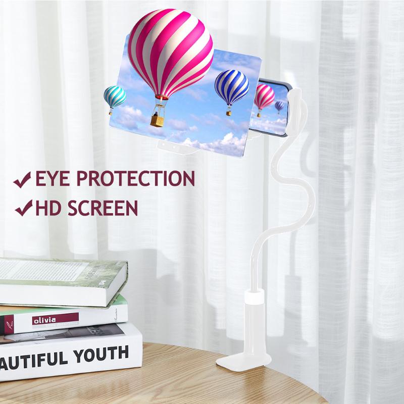 8/12/14inch Mobile Phone High Definition Video Screen Magnifier Rack Smartphone Movie Amplifying Projector Stand Bracket