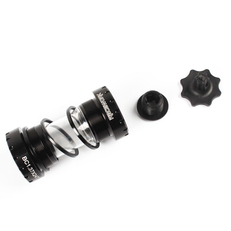 Cykel kranksæt 2 speed 38t 24t plate 104 bcd mtb bike crank bsa aluminiumslegering med bundtilbehør 170mm med bb