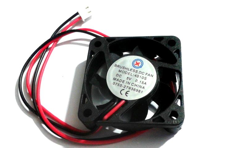 Fan Ventilateur 5V DC 0,86W 40x40x10mm 13,9m³/h 7300U/Min 13,9m³/h