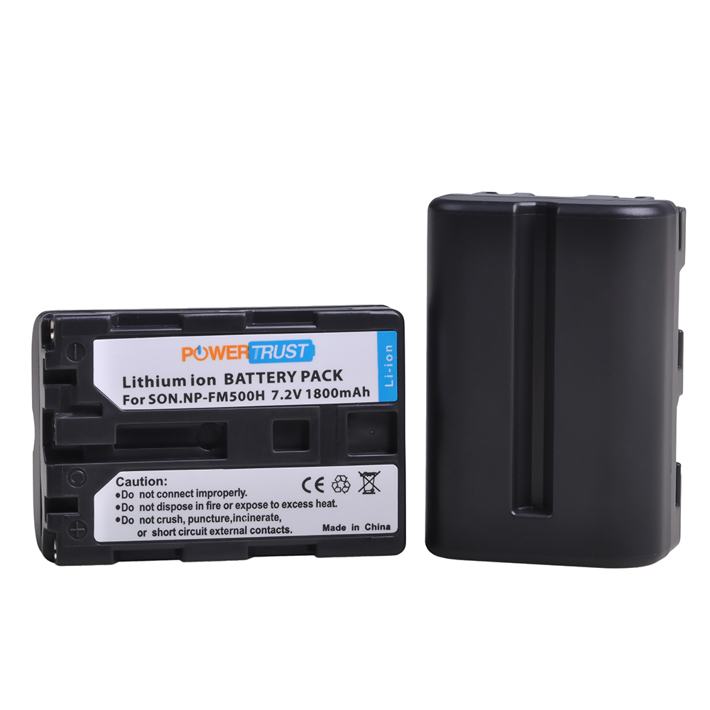 NP-FM500H for Sony Infolithium M Battery and Sony Alpha A900 SLT-A57 A58 A65 A68 SLT-A77 II, 77M2, A99 II, ILCA-99M2 Camera