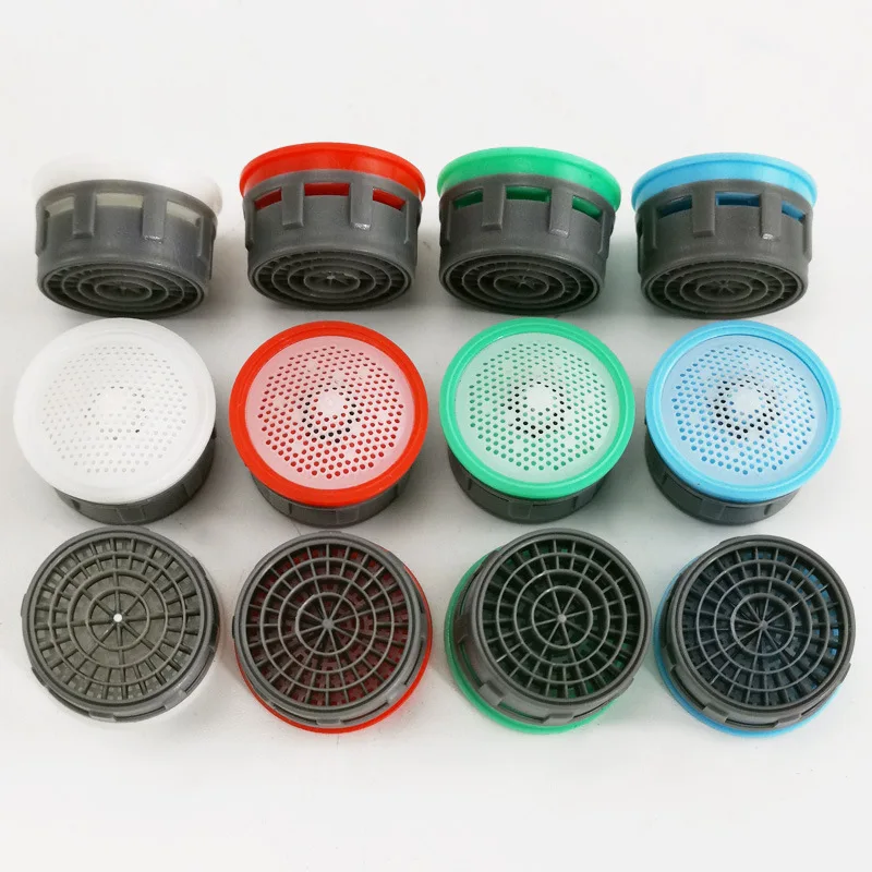 5 szt. Siatka do ust, Bubbler, Filtr do kranu, Akcesoria do kranów, Urządzenie oszczędzające wodę o stałym przepływie 4-6-8l Aeratory do kranów