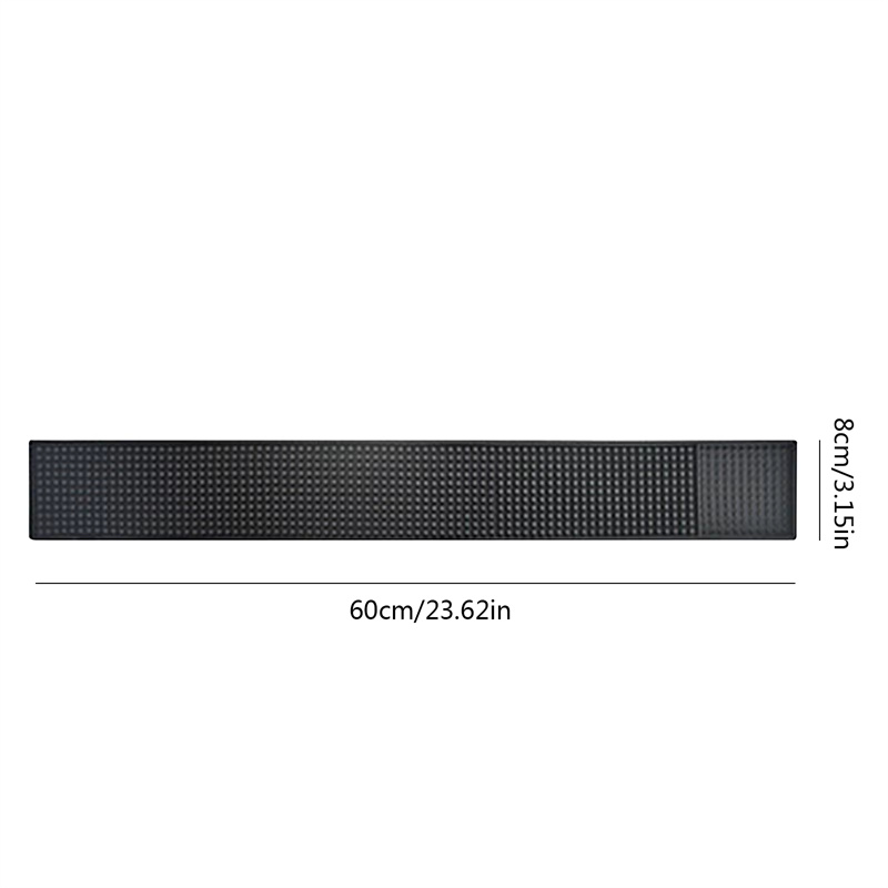 Estera de PVC para Bar, esteras antideslizantes para cafetería, estera para tazas para el hogar, impermeable, resistente al calor, duradera, barra de drenaje, estera para derrames de servicio para el hogar, Bar y cafetería: Verde