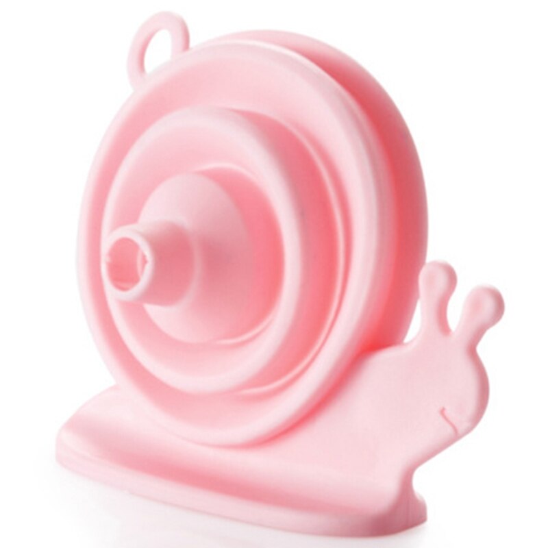 Huishoudelijke Opvouwbare Telescopische Mini Slak Kleine Trechter Plastic Effen Kleur Vloeistof Hopper Fles Trechter Keuken Tools & Gadgets: 1