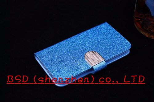 Cartera estuche diamantes purpurina de lujo para móvil, Funda de cuero con tapa para Nokia C1 Plus, funda para teléfono móvil Nokia C1 Plus: Blue with DO