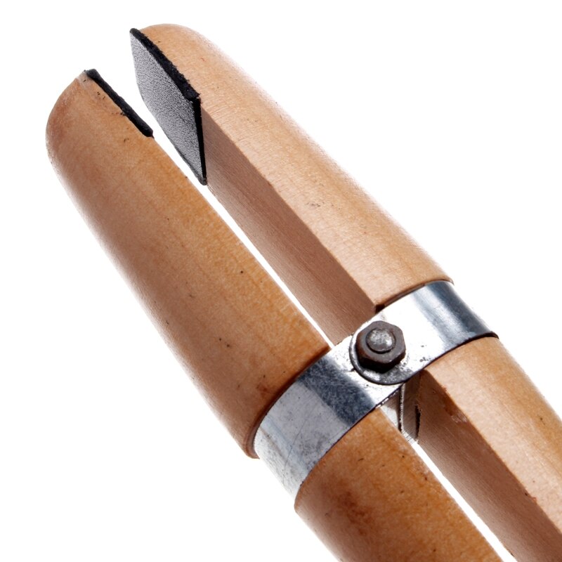 Træ ring klemme guldsmede holder smykker gør håndværktøj benchwork træ pincet