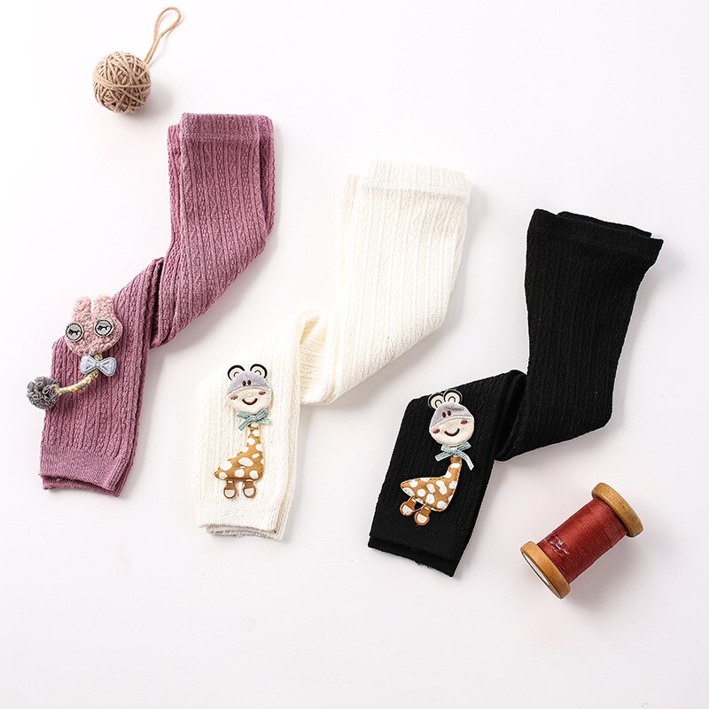 Baby Herfst Winter Panty Baby Peuter Kid Meisje Geribbelde Kousen Katoen Warm Panty Solid Candy Kleur Strakke 0-5Y