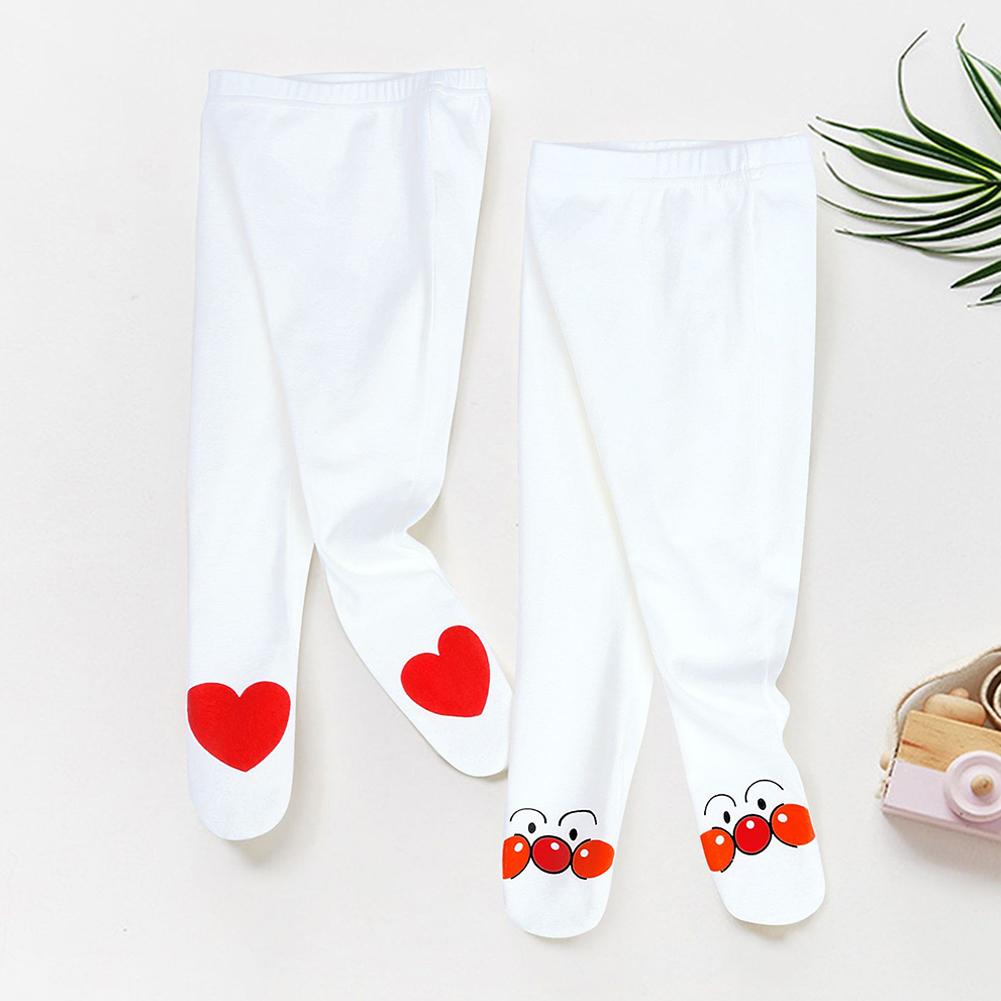 Medias de dibujos animados de un solo color, medias de algodón para niñas pequeñas, medias de algodón cálidas informales encantadoras y dulces, medias diarias