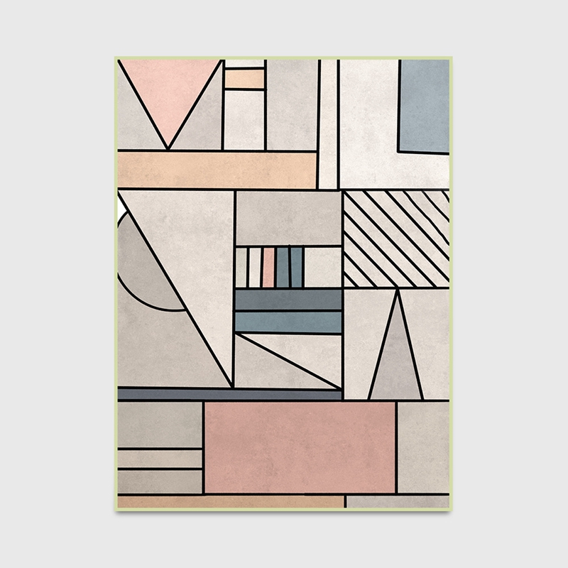 Geometric Patterns Carpets Large Living Room Bedroom Tea Table Nordic Style Area Rugs Home Decor Anti-Skid Floor Mats