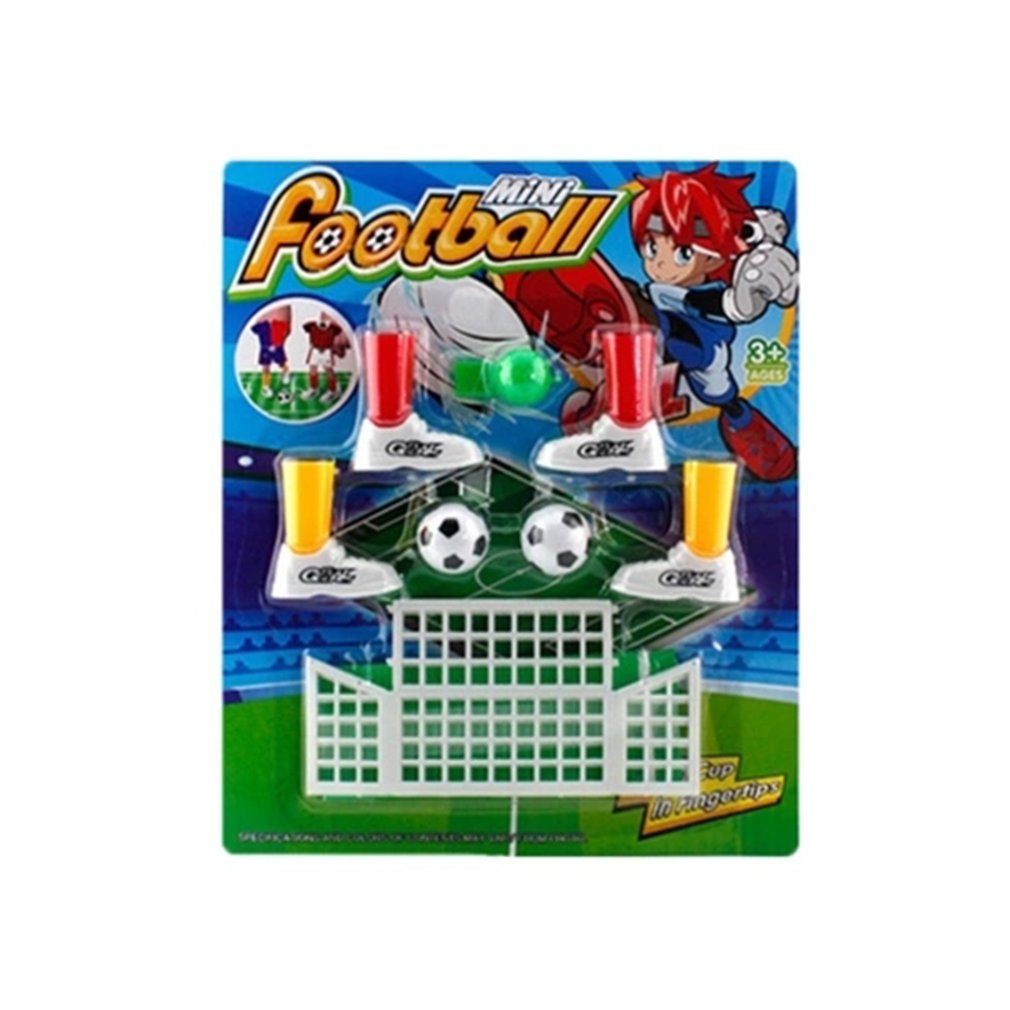 Mini Voetbal Spel Vinger Speelgoed Voetbal Match Grappig Tafel Game Set Met Twee Doelen Communiceren Kids Ouder Novelty Gag Speelgoed