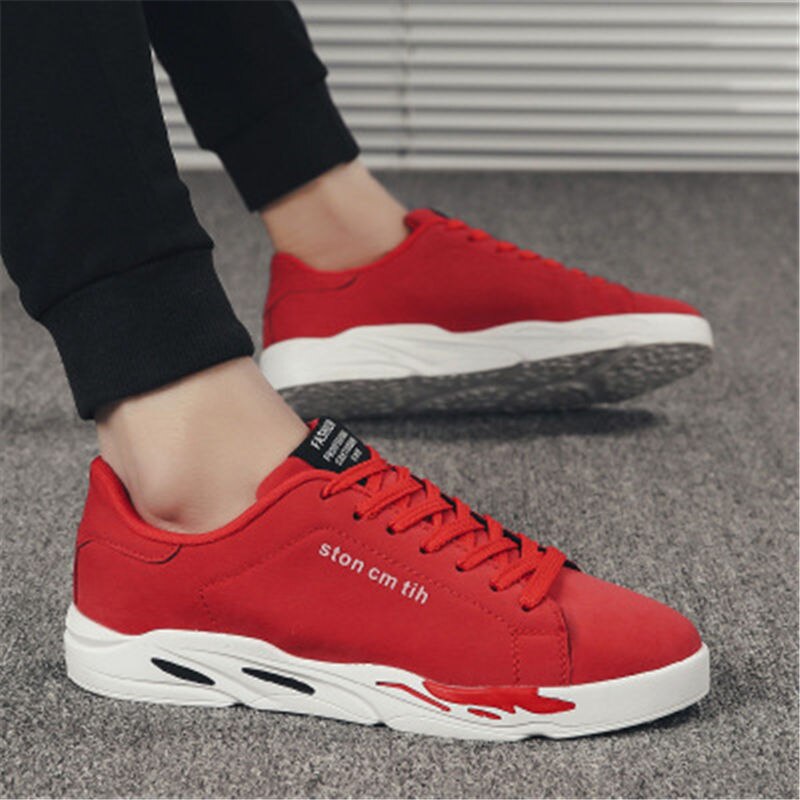 Kiperann heren hardloopschoenen winter outdoor sport trainingsschoenen sportschoenen ademend plus fluwelen schoenen zwart rood blauw