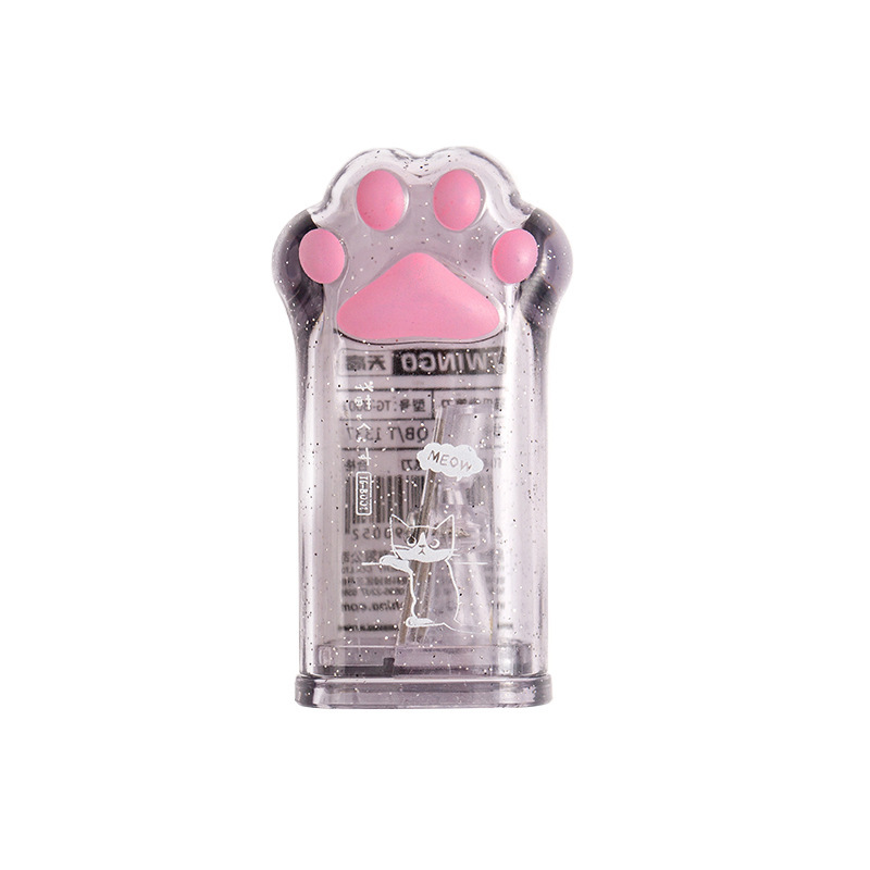 Estudo manual automático desenho lápis caneta apontador interruptor elétrico apontador de lápis papelaria escritório em casa material escolar: CINZA