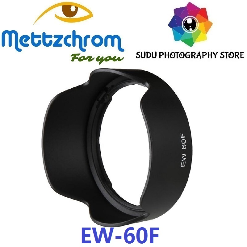 Mettzchrom EW-60F Digital Camera Lens Hood FOR CANON EF-M 18-150mm LENS EW60F EW 60F