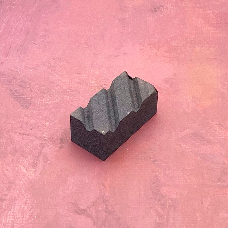 sharpening stone water Whetstone Accessories bamboo base Correction Stone Razor cowhide leather article polishing paste tools: Correction stone