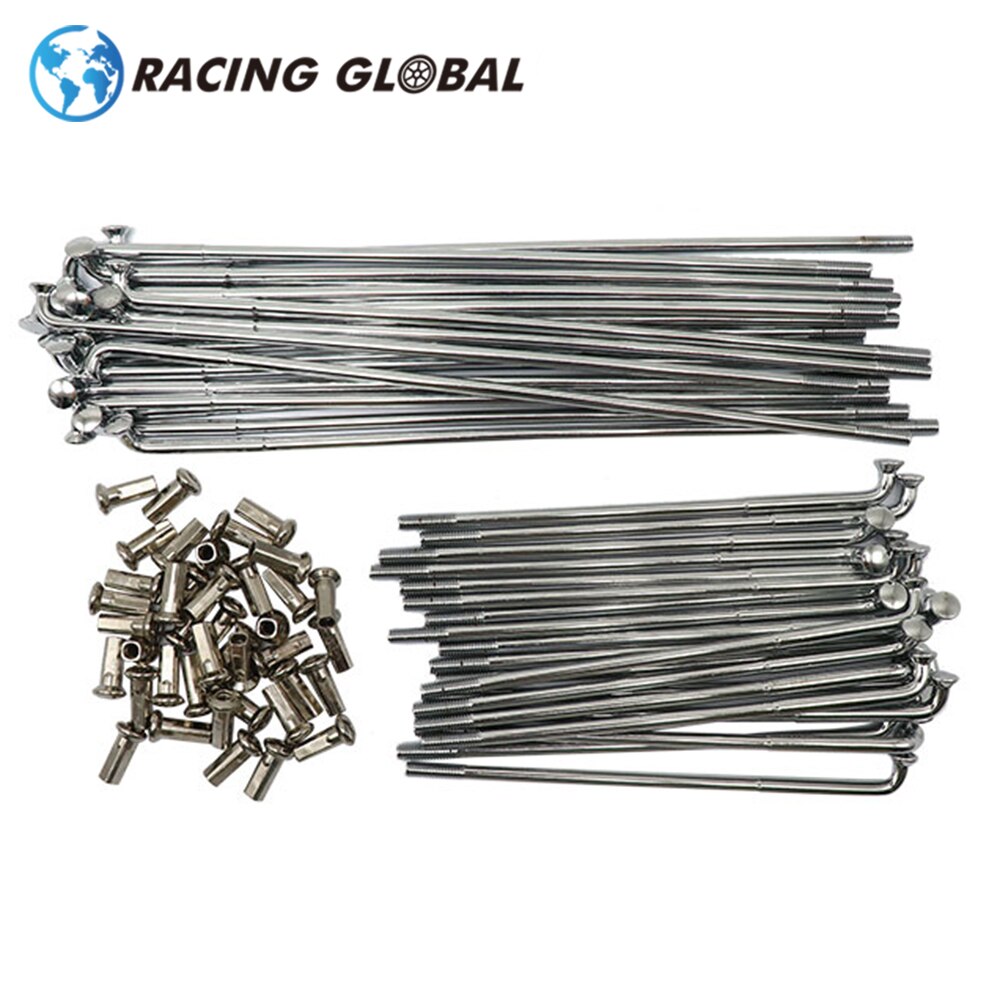Alcon-ural cj -k750 motor foran og bak felg hjul eiker sett sett etui for bmw  r12 r75 r72 m1 m72 kort lang type 40 stk