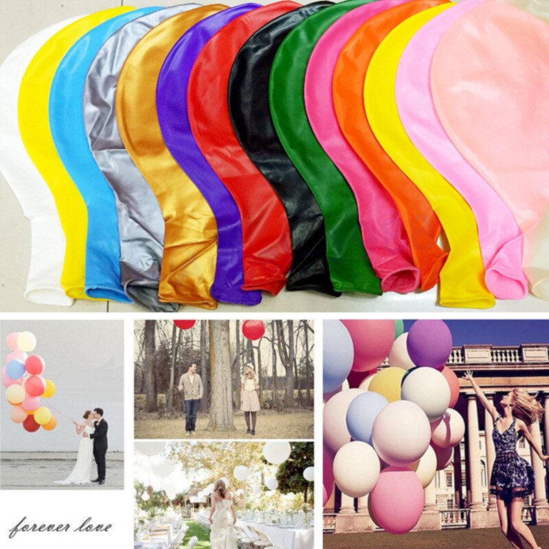 36 "25g extra large round flat ball wedding decoration big balloon Valentine's Day balloon