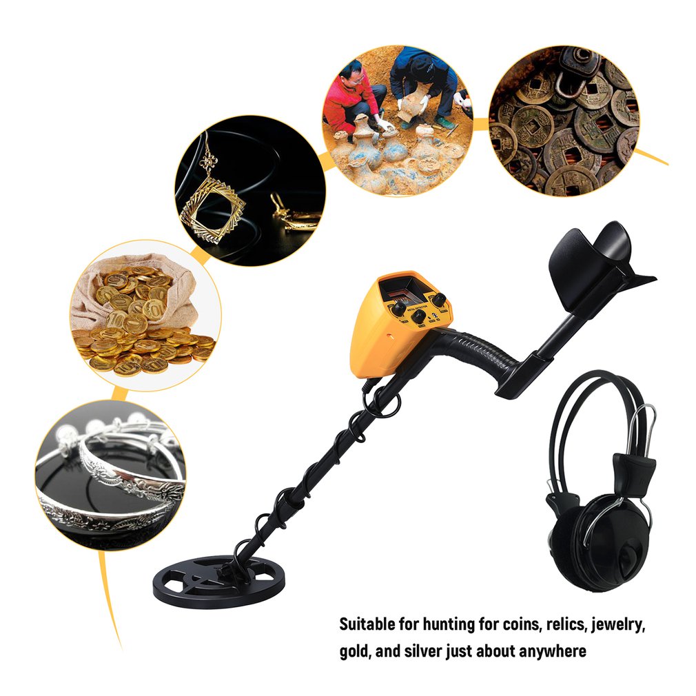 Ondergrondse Metalen Detector Handheld Lange Afstand Goud Metaaldetector Vinder Detectie Zilver Koper Led Display Automatische Rotatie Zoeken Edelstenen Carry Case Kit