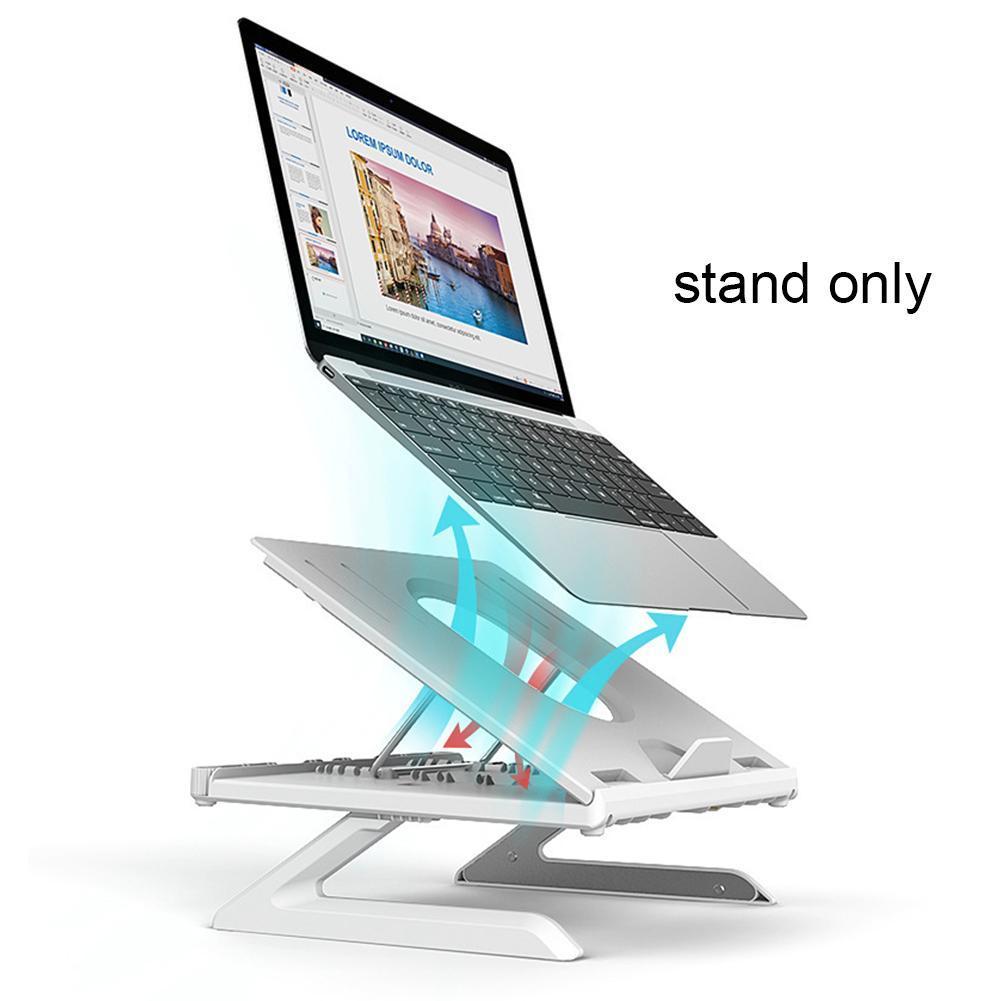 Portable Laptop Stand Support Base Notebook Pro Computer Laptop Lapdesk Holder Riser For Macbook Cooling Bracket S S5D6