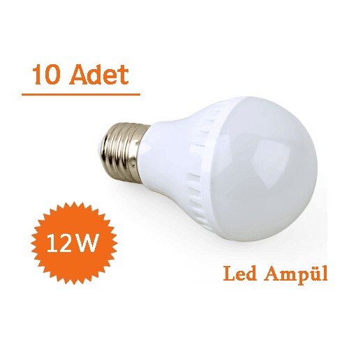 12W Energiebesparende Led Lamp (10 Pcs)