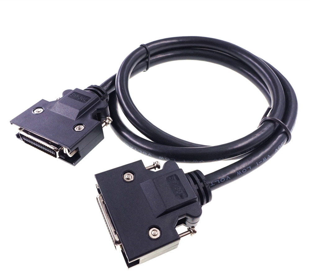 1 pc scsi-liitinkaapeli mdr 14 20 26 36 50 asemaa urospistoke urosliittimeen sovitinkaapeli 1 metrin jatko juotettu kokoonpano