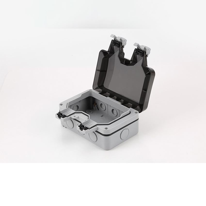 In-Use Weatherproof Outdoor Cover for Receptacle Outlets, Outdoor Electrical Outlet Cover, 2- Gang, Weatherproof Enclosure