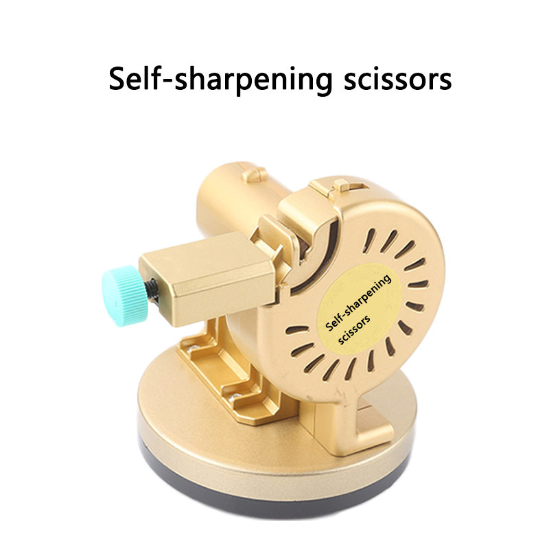 Samoostrzące szlifowanie nożyczki artefakt salon fryzjerski sklep profesjonalny płaski krawiec robić szycia nożyczki szlifierka