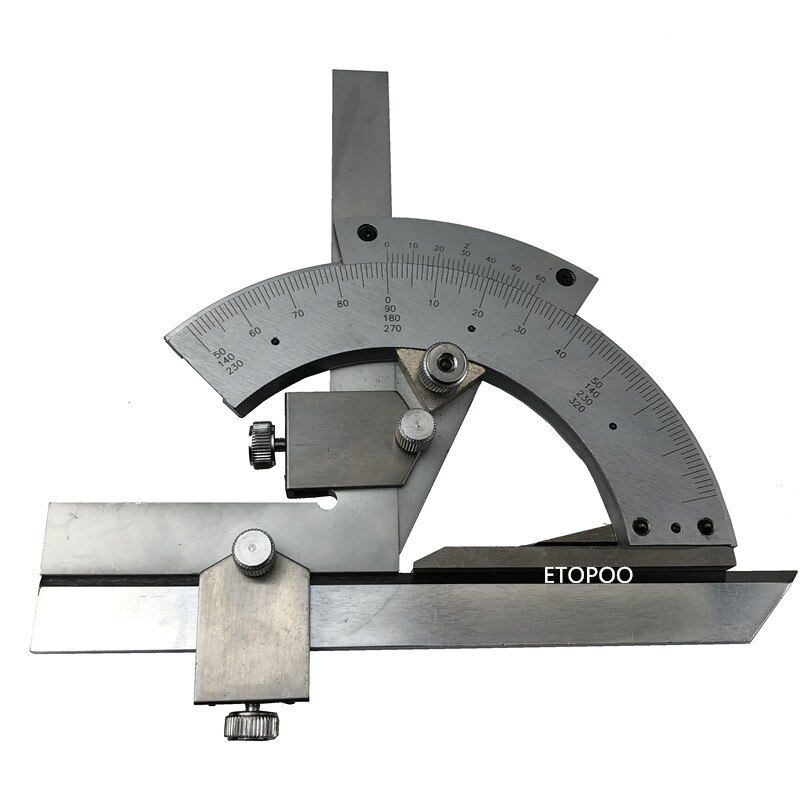 0-320 Degree Universal angle ruler Multi-function Angle measuring instrument protractor tools
