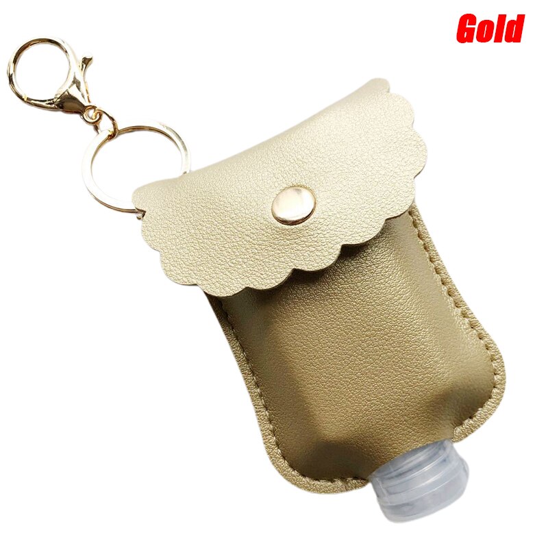 Bouteille de voyage et porte-clés bouteilles vides rechargeables pour désinfectant pour les mains: GD