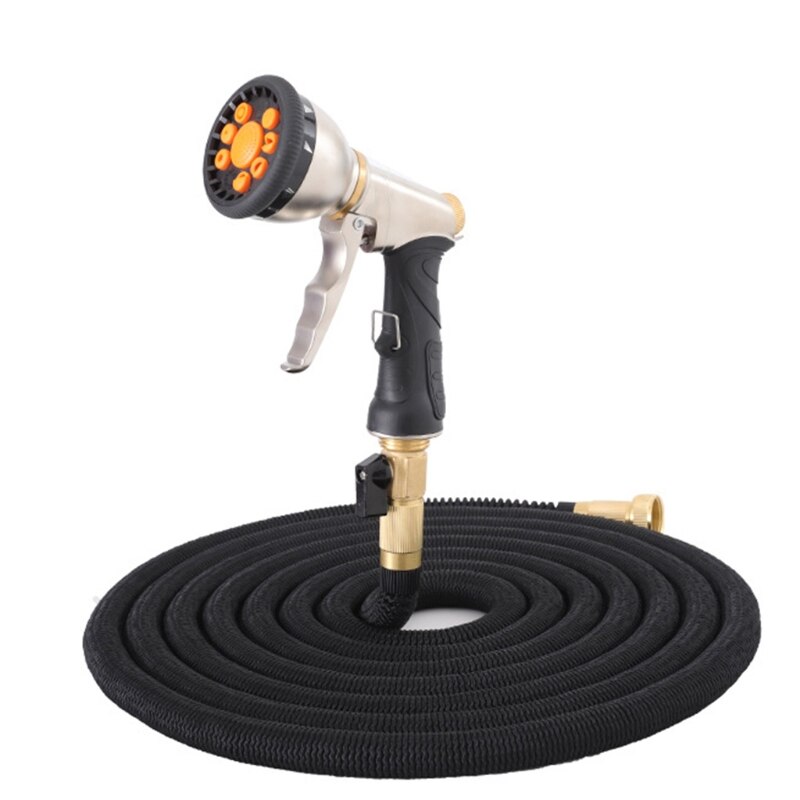Household Magic Washing Multifunctional Telescopic High Pressure Car Wash Garden Hose Watering Set
