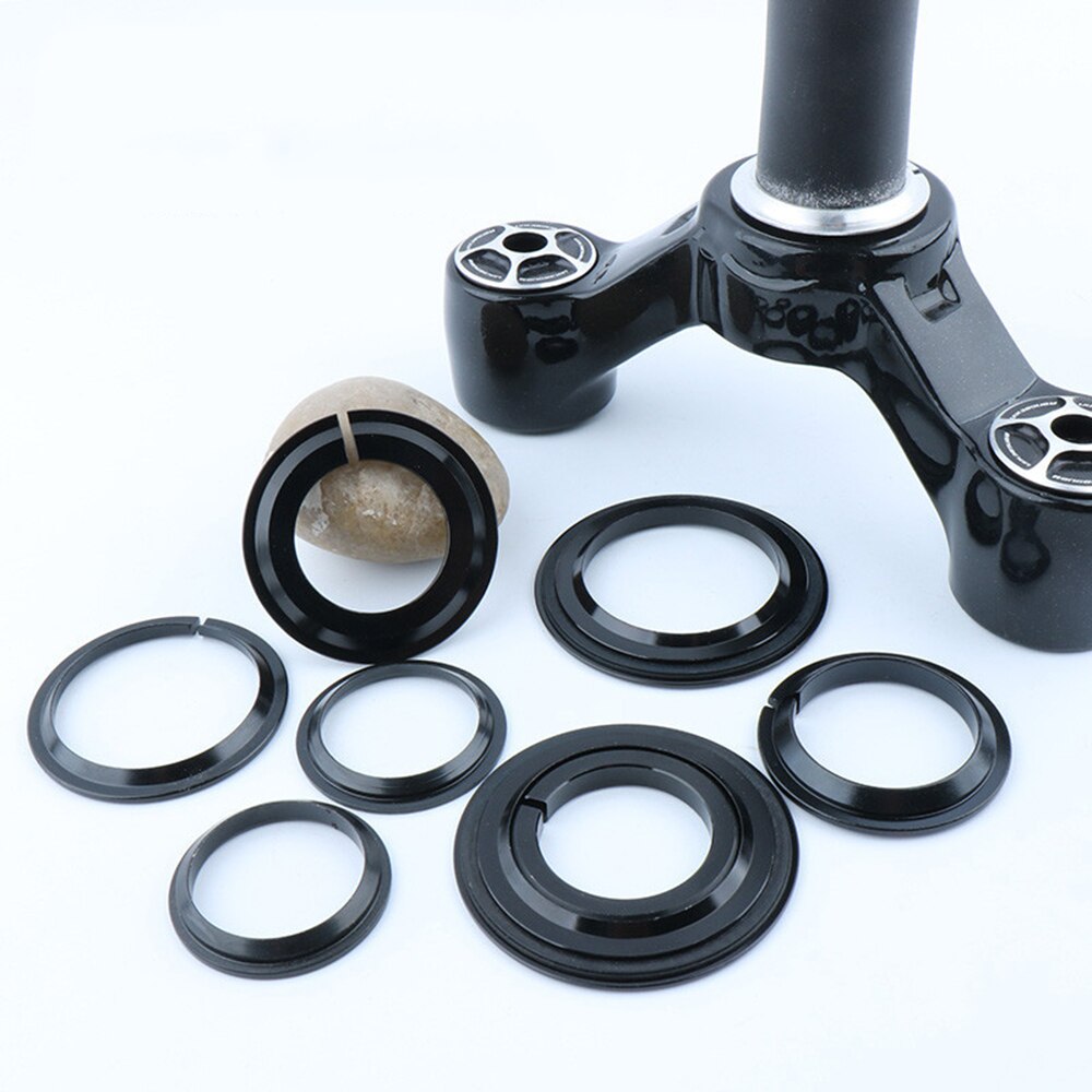 Gabelschaft verjüngt Umwandlung 1 1/8in Zu 1 1/2in Krone Rennen Ring Gabel Adapter Reparatur Unterseite Ring Zu Widerstehen Fahrrad Ersatzteile