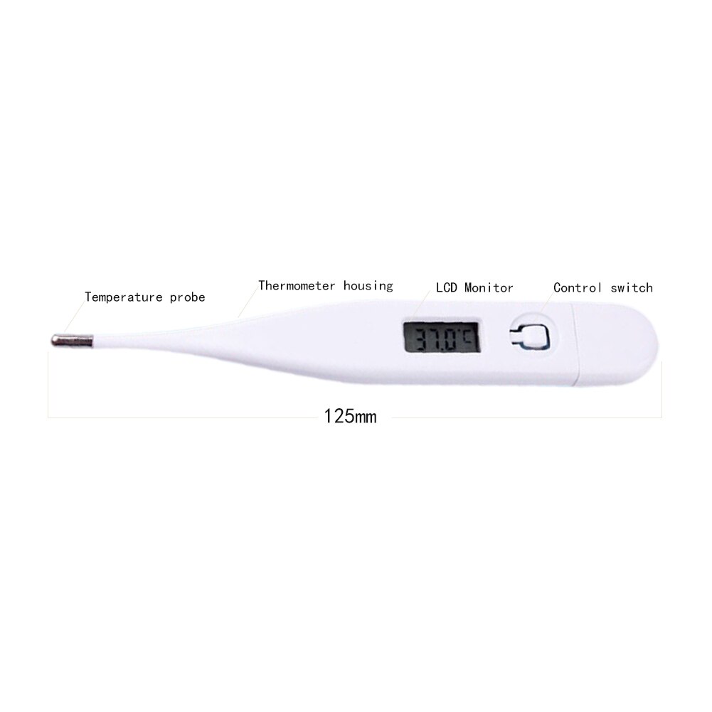 Termómetro Digital Pet para axila Oral, ano, gato, perro, indicador de temperatura corporal de lectura rápida 66CY