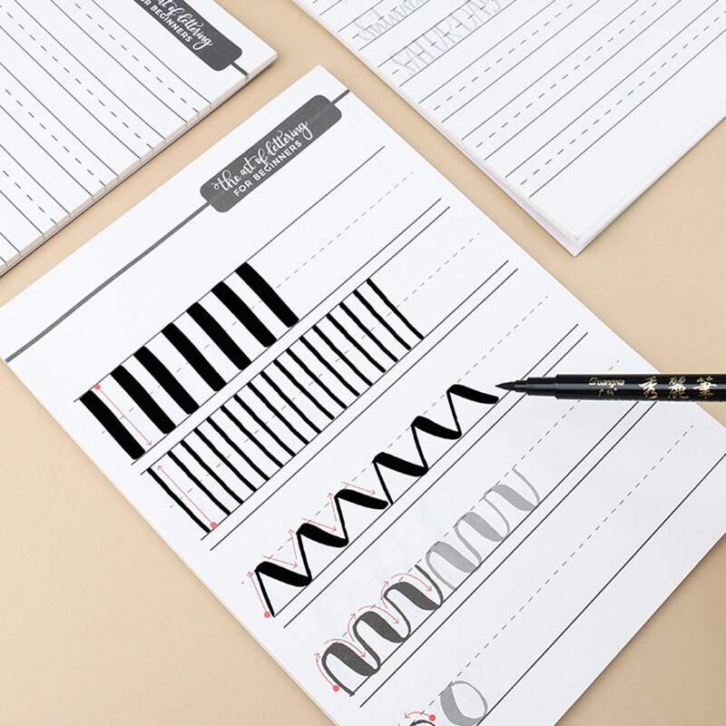 Artistieke Lettertype Engels Schrift Oefening Regelmatige Cursief Kan Worden Gebruikt Herhaaldelijk Kalligrafie Oefening Student Cursief Schrift