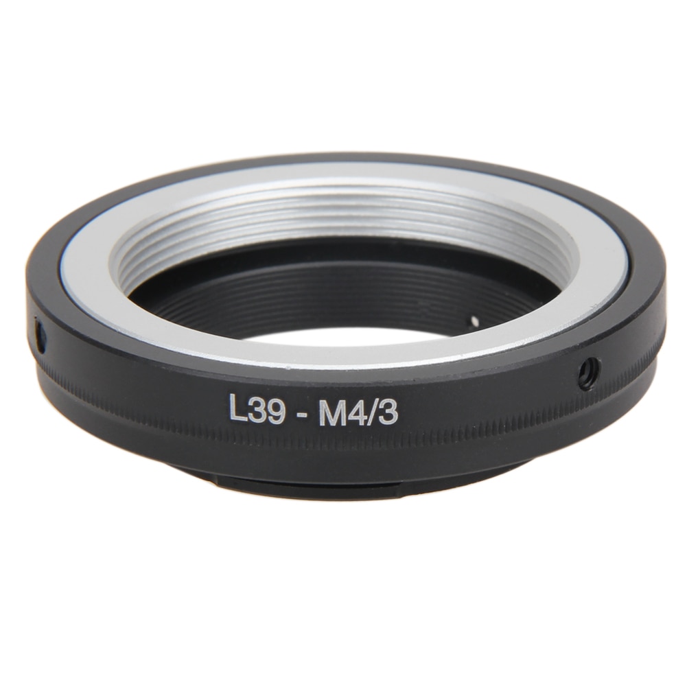 FÜR Leica L39 m39 Objektiv Adapter Ring zu Mikro 4/3 M43 Schraube Halterung für Kamera Körper für Olymp EP1 EP2 DMC-G1 GH1 GF1 UK Schwarz