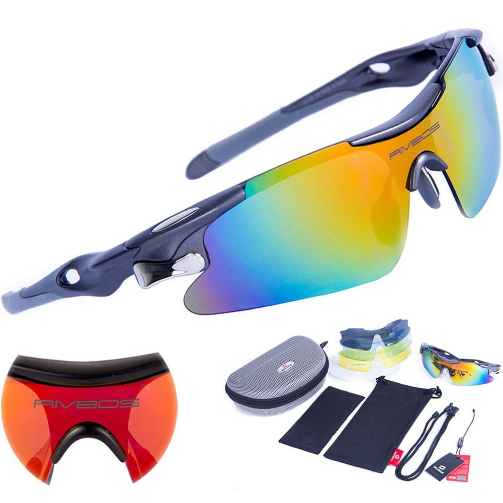 Men's Polarized Sunglasses Sports Glasses Cycling Climbing Hiking Eyewear UV Protection Riding Sports Glasses Unisex